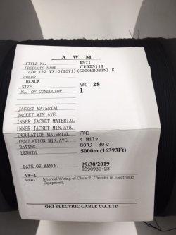 画像3: UL1571 AWG28 細径 外径0.58mm