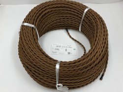 画像2: MB-HVTF 0.75SQ×2芯 【100m品】 二種撚り合せビニルコード