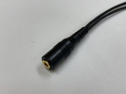 画像23: ステレオミニプラグ一体成型ハーネス　カスタム品(特注品)