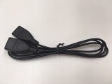 画像: USB2.0 A メス 1050mm UL2725 AWG30×1P＋AWG30×2C シールド付き 外径φ2.5mm