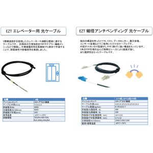 画像: EZTエレベーター用光ケーブル　EZT細径アンチベンディング光ケーブル