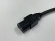 画像4: 3Pコネクタ オスメス付 電源コード　S-VCTF 2.0SQ　2m　黒 (4)